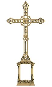 Крест с рамкой из чугуна AM5770 - Страница 2