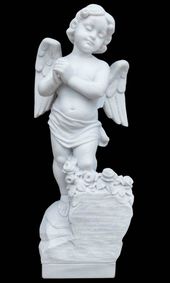 Ангел с корзиной цветов AM5918 - Страница 11