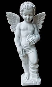 Ангел с букетом на камне AM5921 - Страница 9