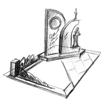 Рисунок памятника