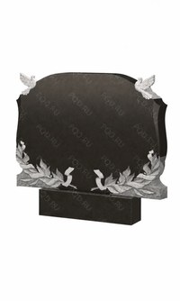 Горизонтальный памятник на малой тумбе AM2763