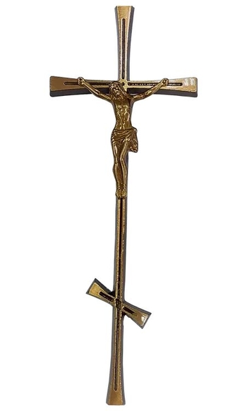 Крест 6-ти конечный с распятием AM5734