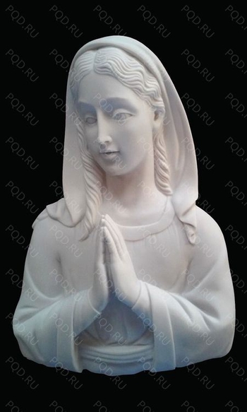 Дева молящаяся на памятник AM5968