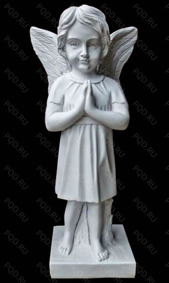 Девочка ангел молящаяся AM5985