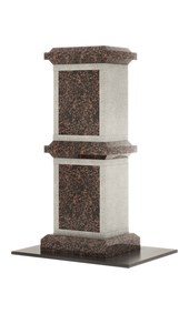 Колумбарий на две ниши с карнизом AM4347