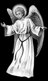 Ангел на памятник — AM8013