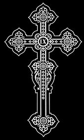 Крест на памятник — AM9057