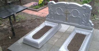 бетонные надгробия