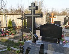 кресты православные могильные