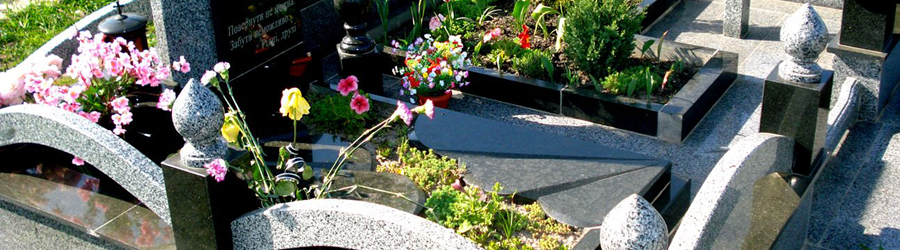 Оформление могил на кладбище